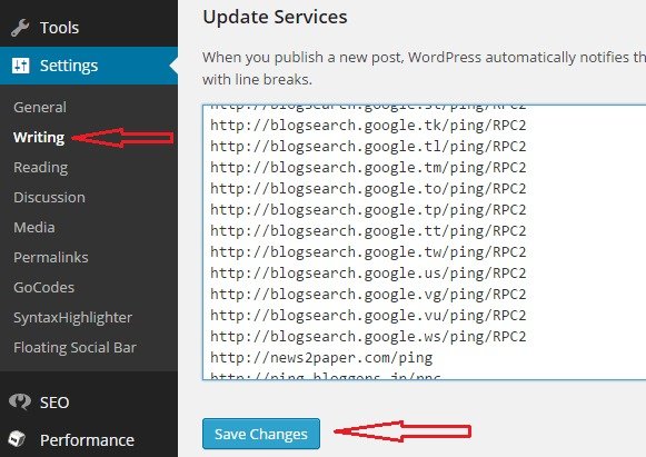 ping-list-configure
